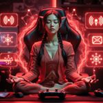 Mindfulness untuk Gamer: Cara Tetap Fokus Saat Bermain Game Online/ ilustrasi by matador168/ artofdharma